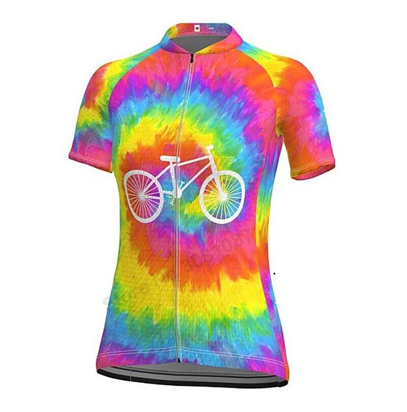 Ride Bike Women Cycling Jersey Bike Shirt Cycling Clothing Breathable Mtb Jersey