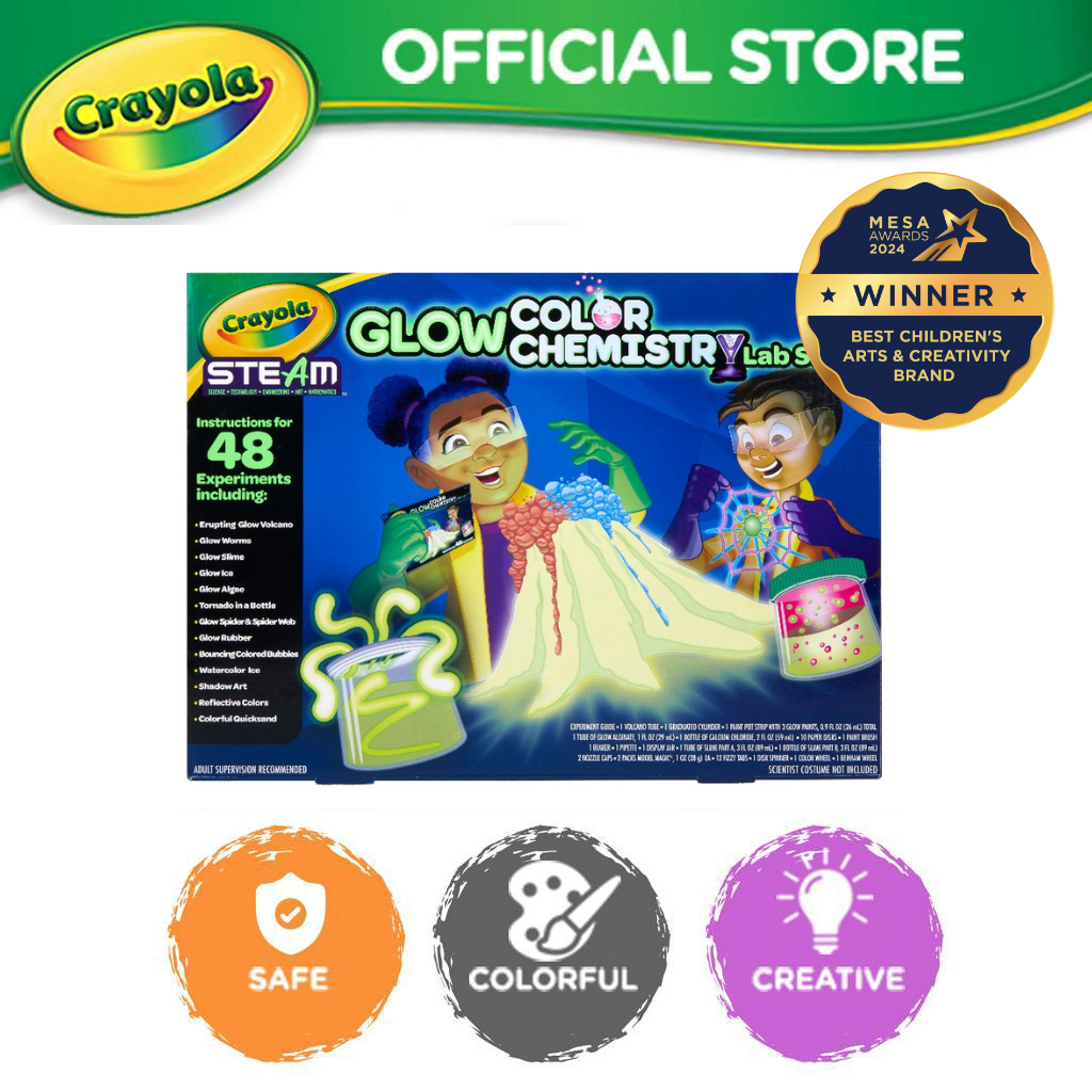 Amazon Crayola Color Chemistry Lab Set Reviews Crayola Glow
