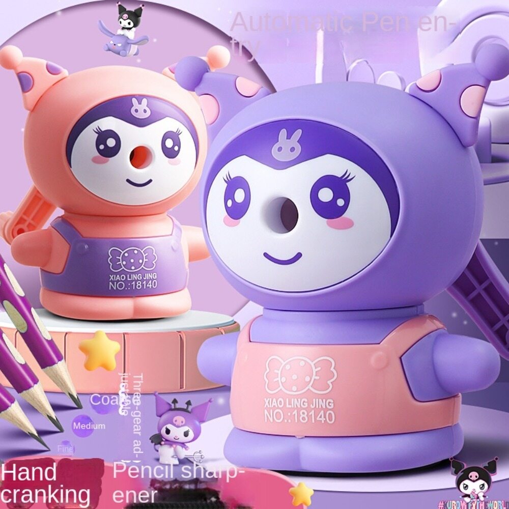 gọt bút chì 卷笔刀 MMLUCK Caprbara tên lửa Dụng Cụ Mài Cơ Học Đa Năng Quay Tay Cho Trẻ Em Hoạt Hình Sáng Tạo Dụng Cụ Mài Bút Chì Văn Phòng Phẩm Cho Học Sinh Đồ Dùng Học Tập