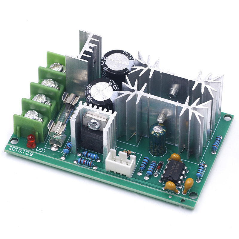 DC 10-60V Motor Speed Control PWM Motor Speed Controller Switch 20A Current Voltage regulator High Power Drive Module
