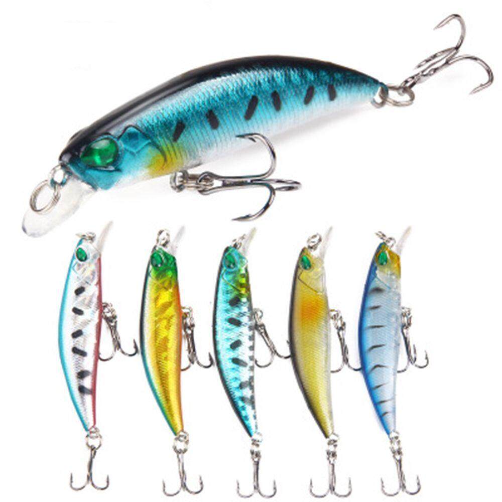 1PC 7cm 13g Eye Minnow Fishing Lure Bass Crankbait Fishing Bait Tackle Simple
