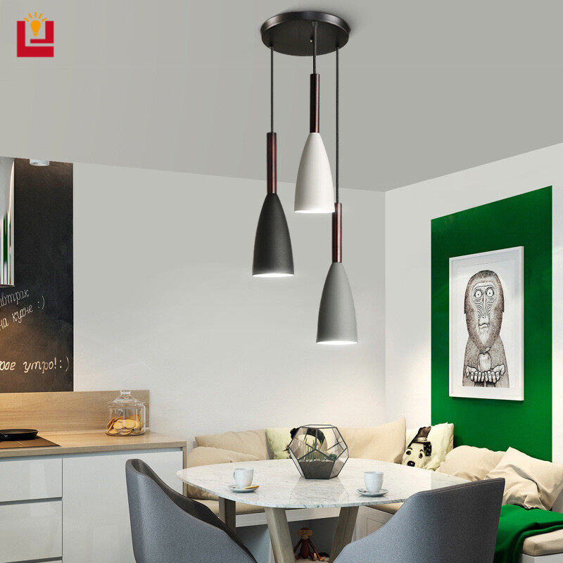 LED light chandelier ceiling light bedside light simple light beautiful light bedroom light dining room light porch light ins style 220v tricolor light