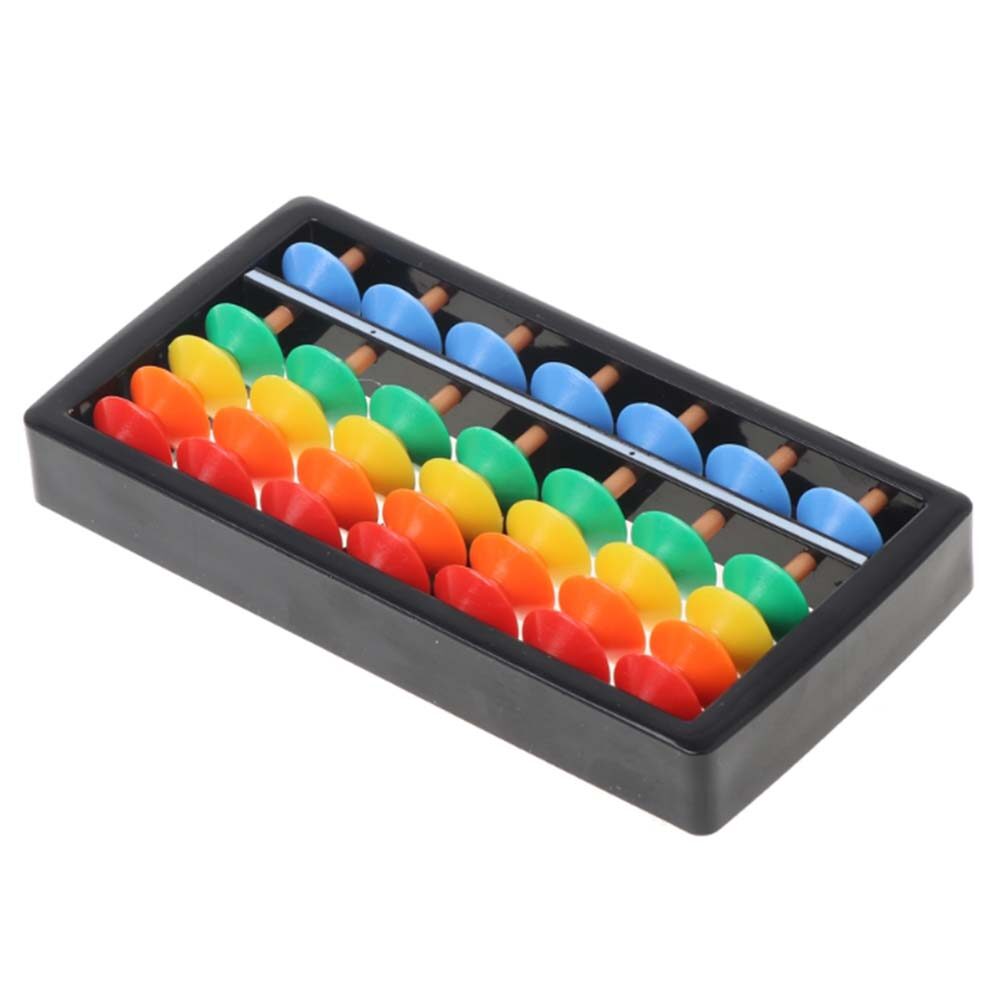 Colorful Abacus Arithmetic Soroban Maths Calculating Tools Kids Educational Toy