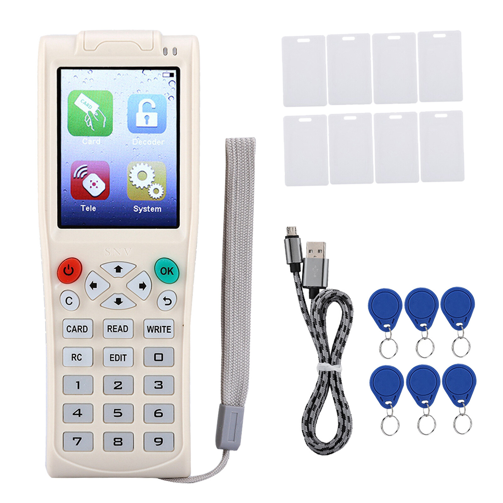 Card reader ID/IC Card RFID Frequency Card Reader Replicator for Access Controller Card Duplicator 