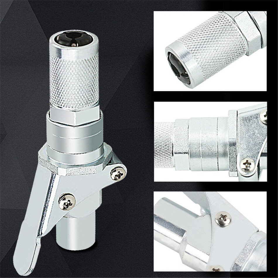 First Generation Grease Coupler High Pressure 12,000 PSI Fast Locking Releasing Heavy Duty Fitting Oil Pump Accessories