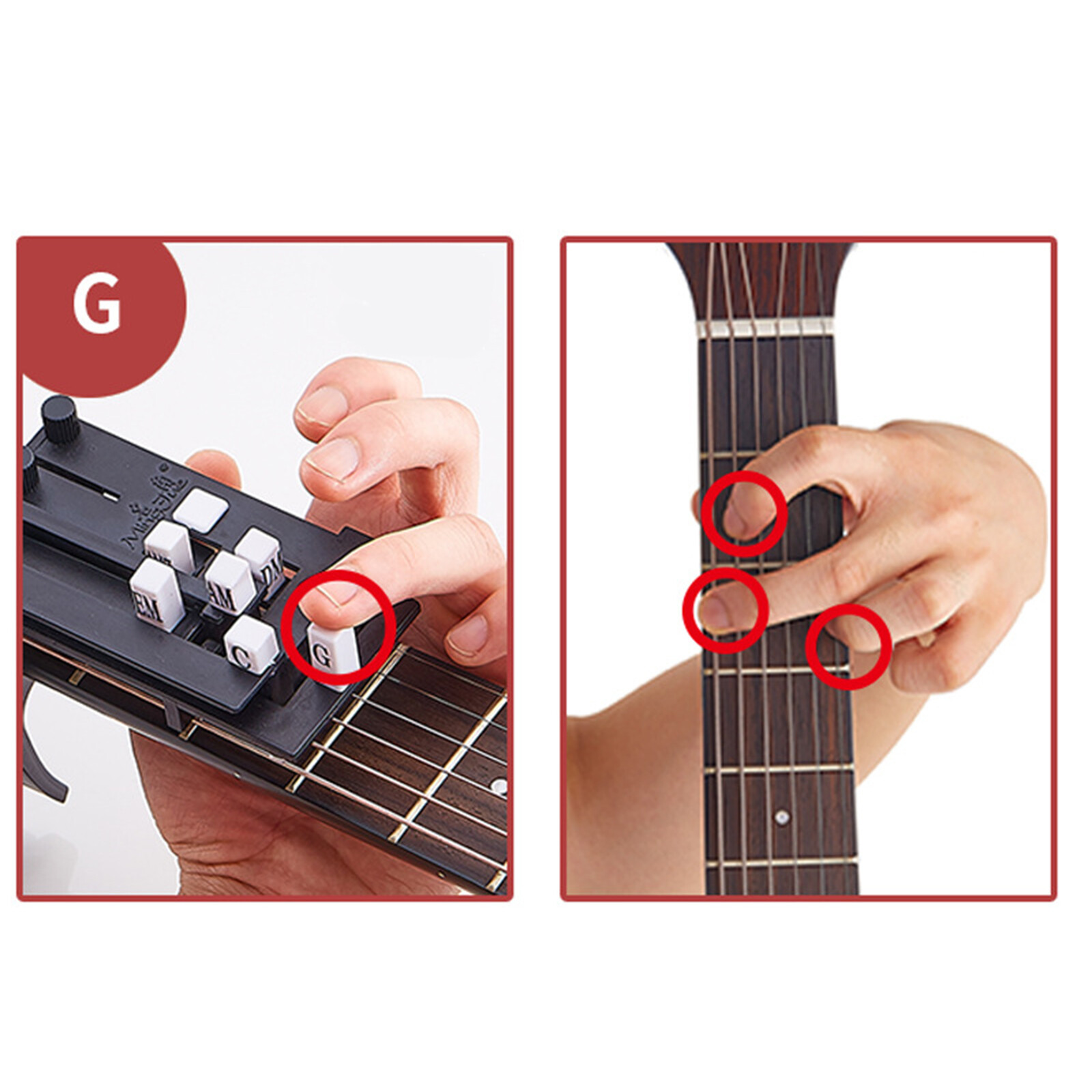 BNGUITAR Guitar Chords Trainer Teaching Aid Tool Learning System Practice Assistant