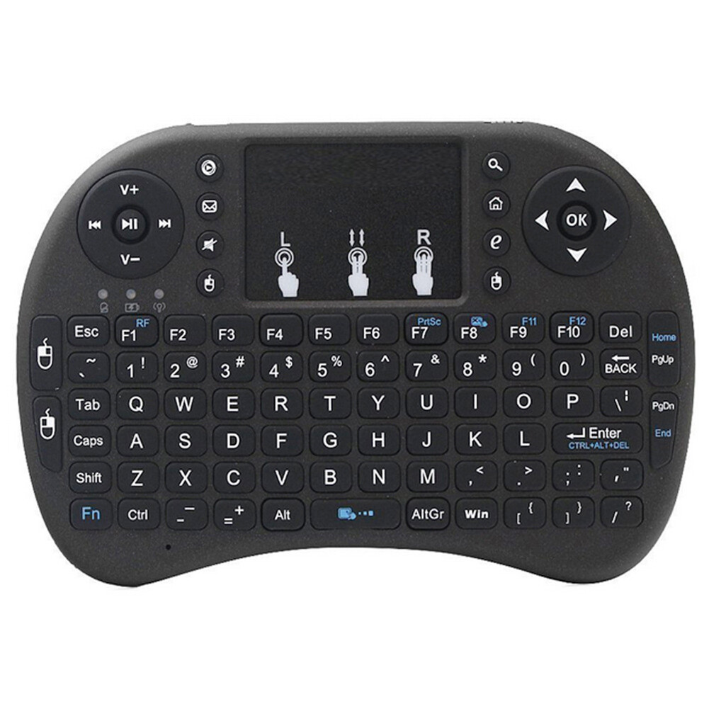 Bàn phím bluetooth không dây mini 2.4g tiện dụng, với bàn phím cảm ứng cho pc máy tính xách tay keyboard