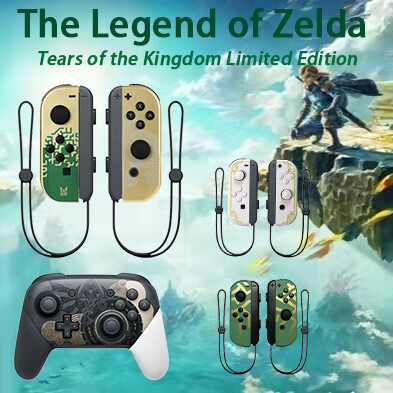 Nước mắt của vương quốc điều khiển chơi game cho Nintendo joycon điều khiển Pro với điều khiển chuyển động, thay thế cho Joy Con Công tắc điều khiển, cho joycon chuyển đổi OLED kiểm soát