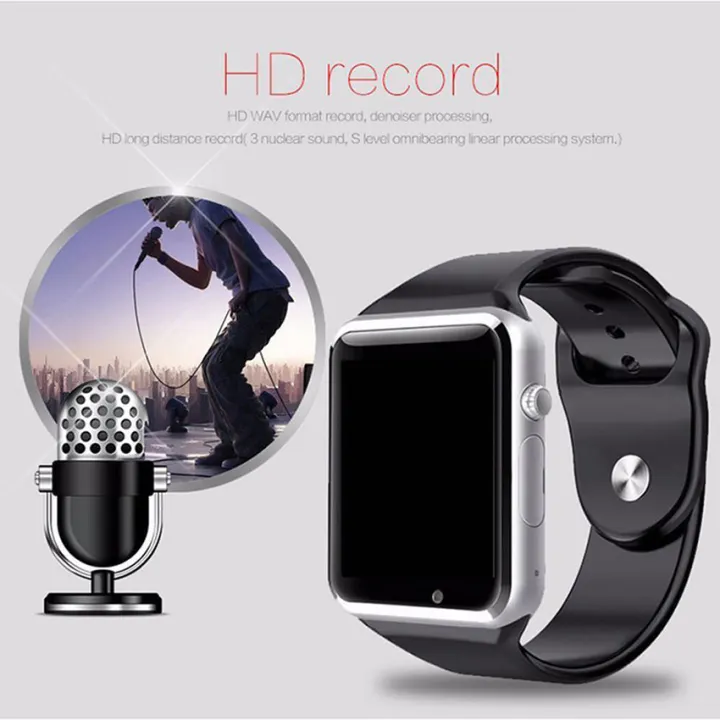 bluetooth smart wrist watch a1 gsm phone for android samsung iphone man women