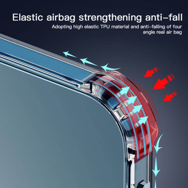 Transparent Mobile Phone Case For iPhone 12 13 Pro Max MagSafe Case Shockproof Case Soft Protective Cover Shell For IPhone12 13 Mini 12 Pro