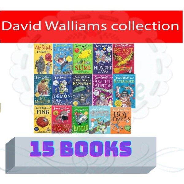 The World of David Walliams Books Series (15 Books) Malaysia