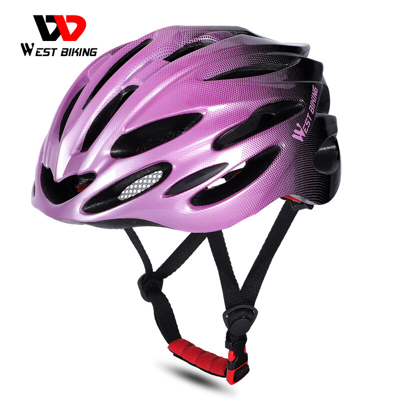 WEST BIKING Bicycle Helmet E-bike Motorcycle Helmet Road Mountain Bike Helmet Integrally-molded Riding Equipment EPS Ultralight Men Women Sport Protection Cycling Helmet