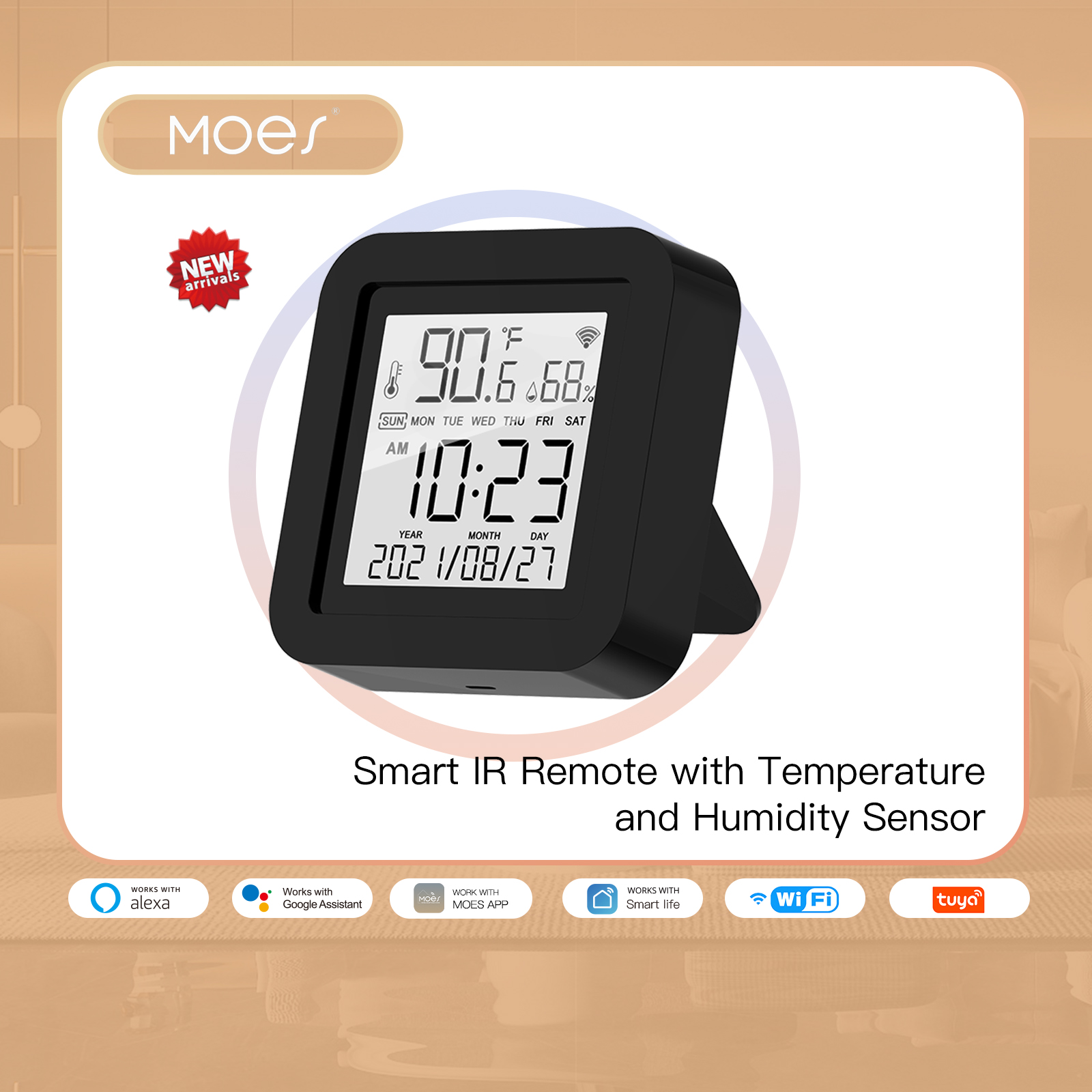 Smart WiFi RF IR Universal Remote Controller|315 433MHz Smart Control - MOES