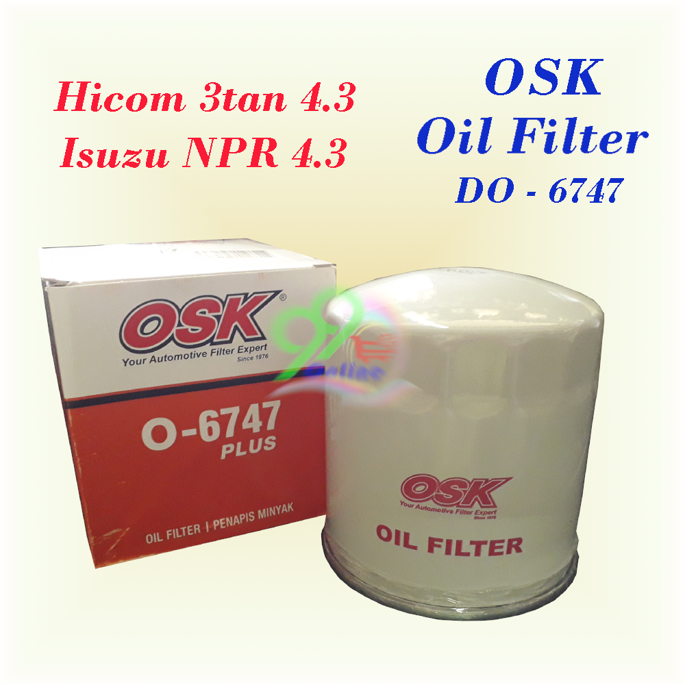 Hicom Perkasa Isuzu Npr Oil Filter Lazada