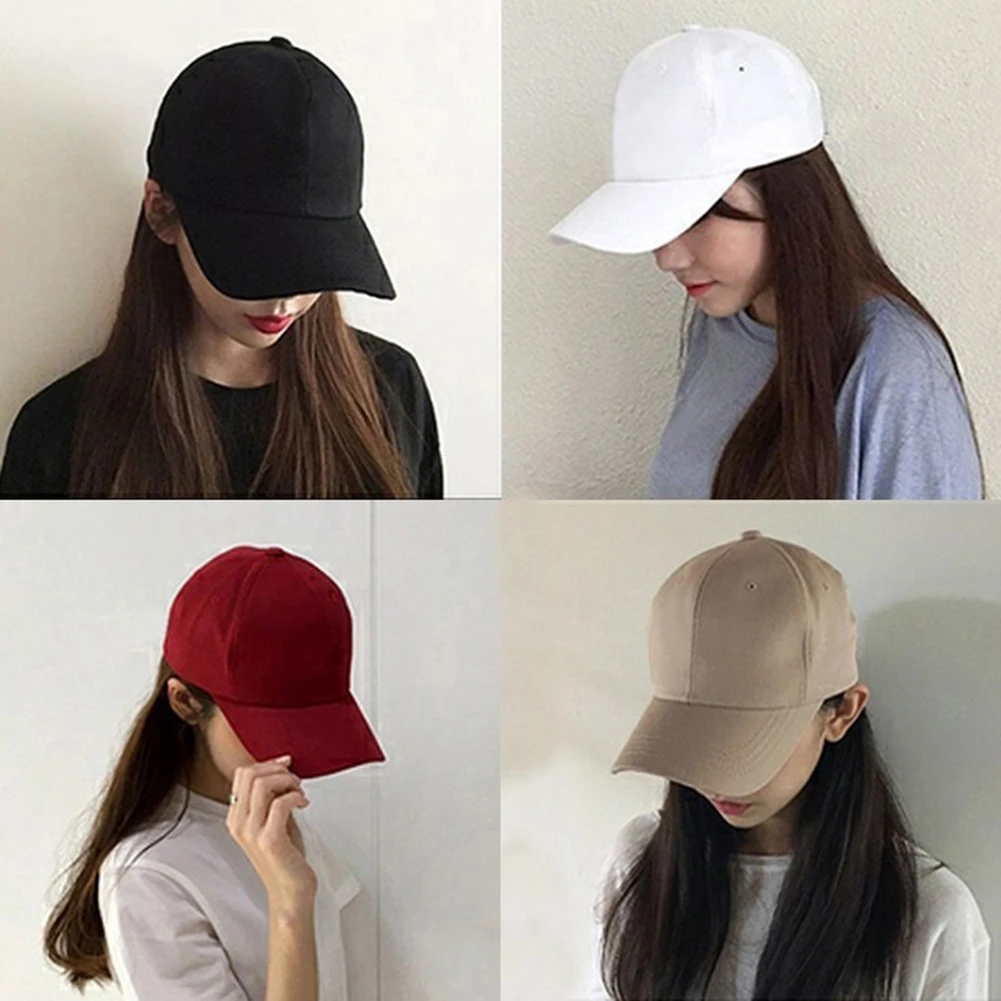 Unisex Hat Đồng Bằng Cong Mũ che nắng Ngoài Trời Chống Bụi Mũ bóng chày màu trơn Thời Trang Có Thể Điều Chỉnh Mũ Lưỡi Trai Nam Nữ