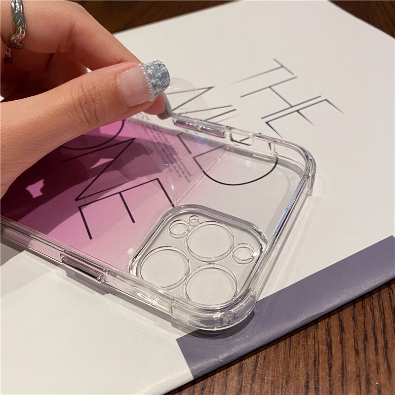 SRGDRR Clear Soft Case For iPhone 14 Plus 13 12 Mini 11 15 Pro Max XS Max X XR XS 7 8 6 Plus 6S Ultra Thin Shockproof Back Cover Shell,Transparent,For