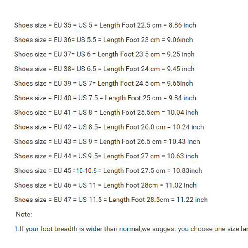 43 inch shoe size