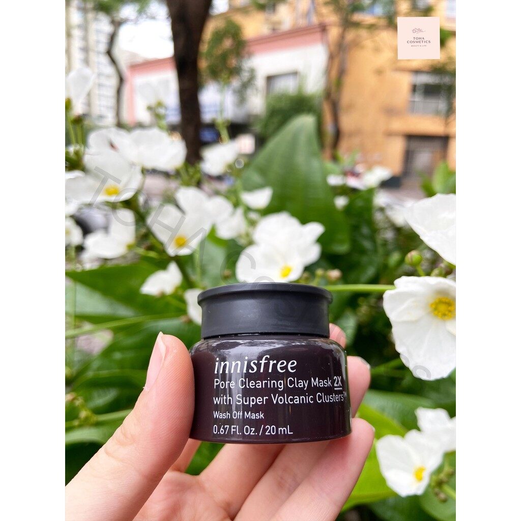 Mặt Nạ Đất Sét Innisfree Super Volcanic Pore Clay Mask 2X