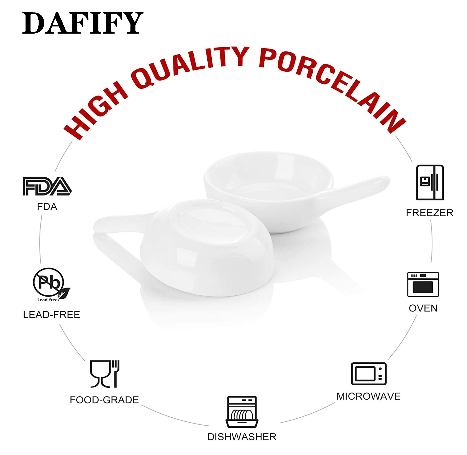 DAFIFY Multi-function Porcelain Dipping Soy Sauce Dishes Spoon and Matte Ceramic  Little Candle Spoons