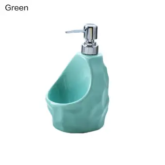 Quite Shop 650lml Liquid Soap Dispenser For Kitchen Ceramic Abs