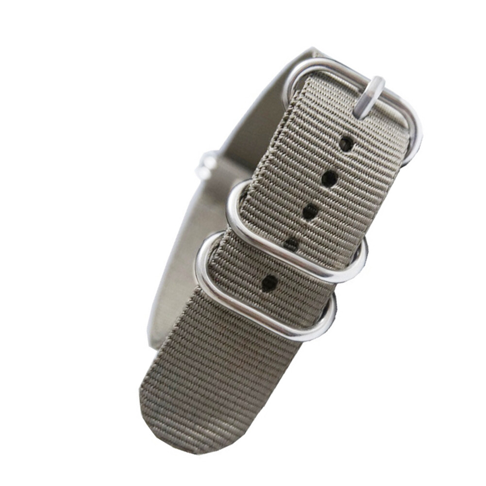 Ningxiang 16/18/20/22/24mm Replacement Nylon Universal Adjustable Watchband Wrist Strap