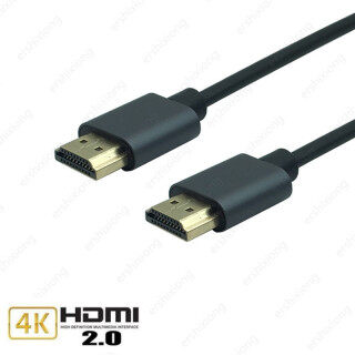 Cáp HDMI Hợp Kim Nhôm M M HDMI Sang HDMI 4K 2.0 Cáp HDMI Mỏng Cho TV Máy Tính Xách Tay Máy Chiếu PS3 PS4 Cáp 0.5M 1M 1.5M thumbnail