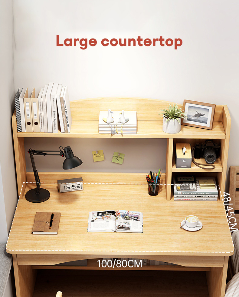 JJT work table, computer table, homework table online study desk Writing table, Desk Table, computer table, wooden table, small table, children's table, beautiful table