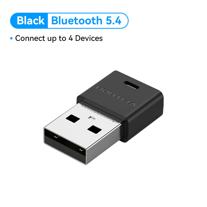 Vention USB Bluetooth 5 4 Bộ Chuyển Bluetooth 5.4 5.3 5.1 5.0 Cho PC Keyboard Mouse Earphone PS5 PS4 Switch Headset Xbox Win 11 10 8.1 Máy Tính Bảng Bluetooth Adapter
