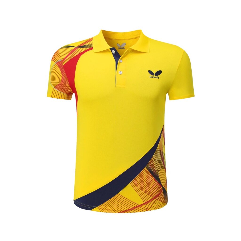 2022 New Butterfly PingPong Table Tennis Badminton T-shirt Quick Dry Sports Shirt 1086 (Only Shirts)