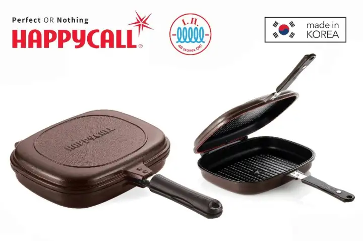 happycall double pan jumbo grill