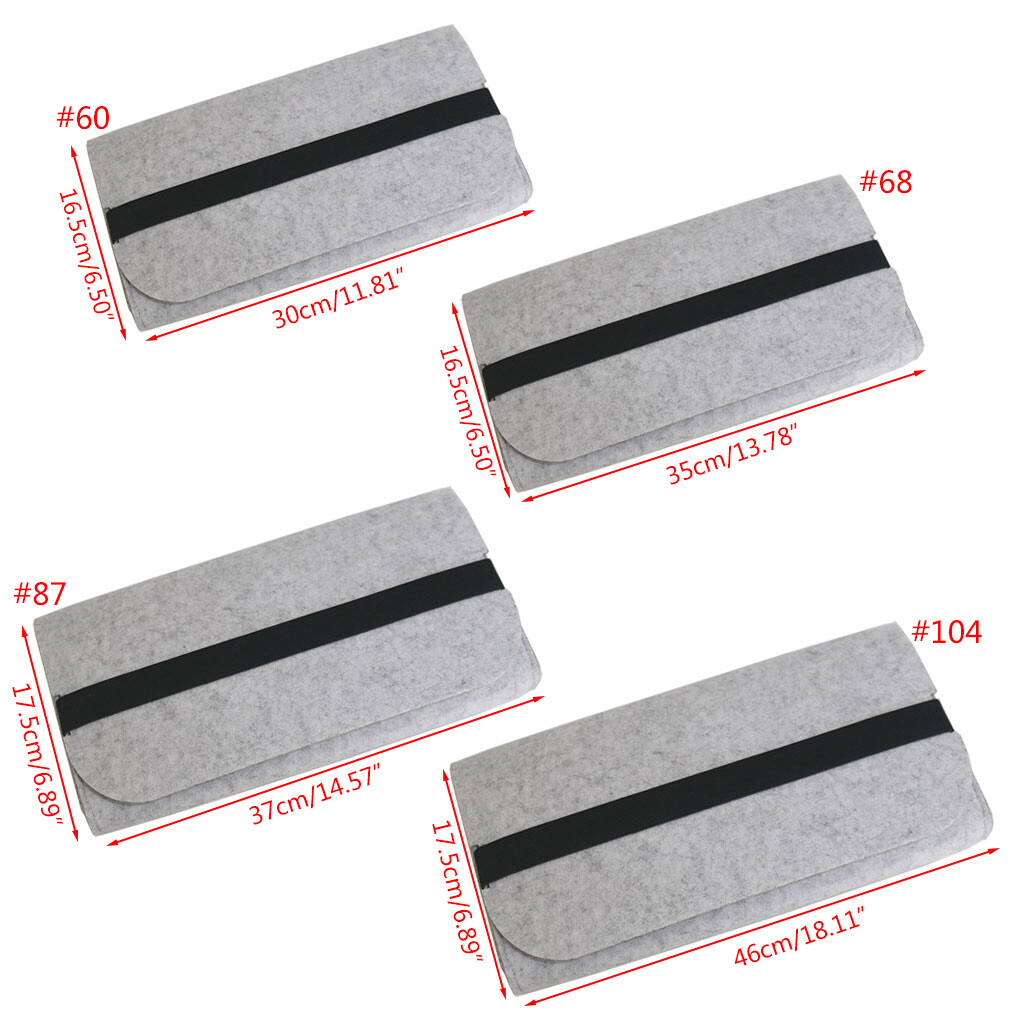 Chống bụi xách tay sức chứa lớn feltkeyboard Túi thực tế dây chun Ba lô bền 60 ~ 104 phím