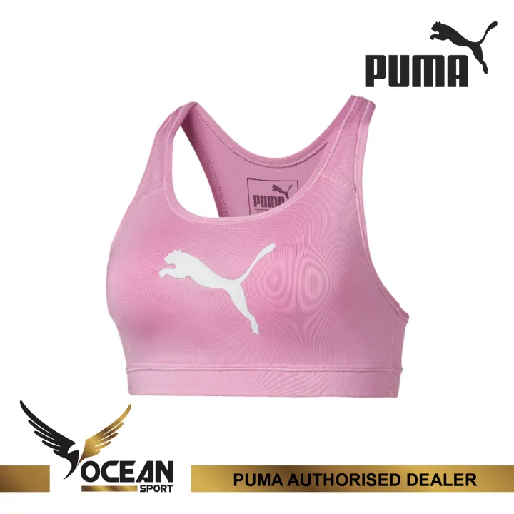 puma sports bra pink