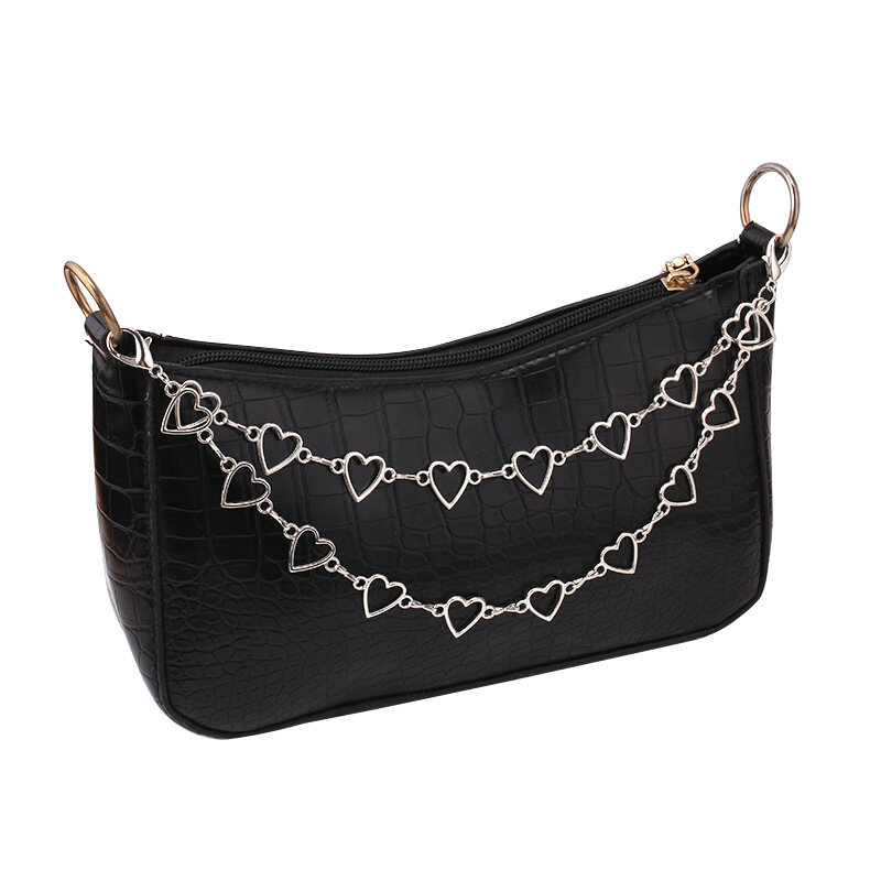 Shoulder Bag Chain Strap Star-shaped Bag Chain Strap Personality Bag Pendant Multi-layer Chain Strap For Bags DIY Bag Handles
