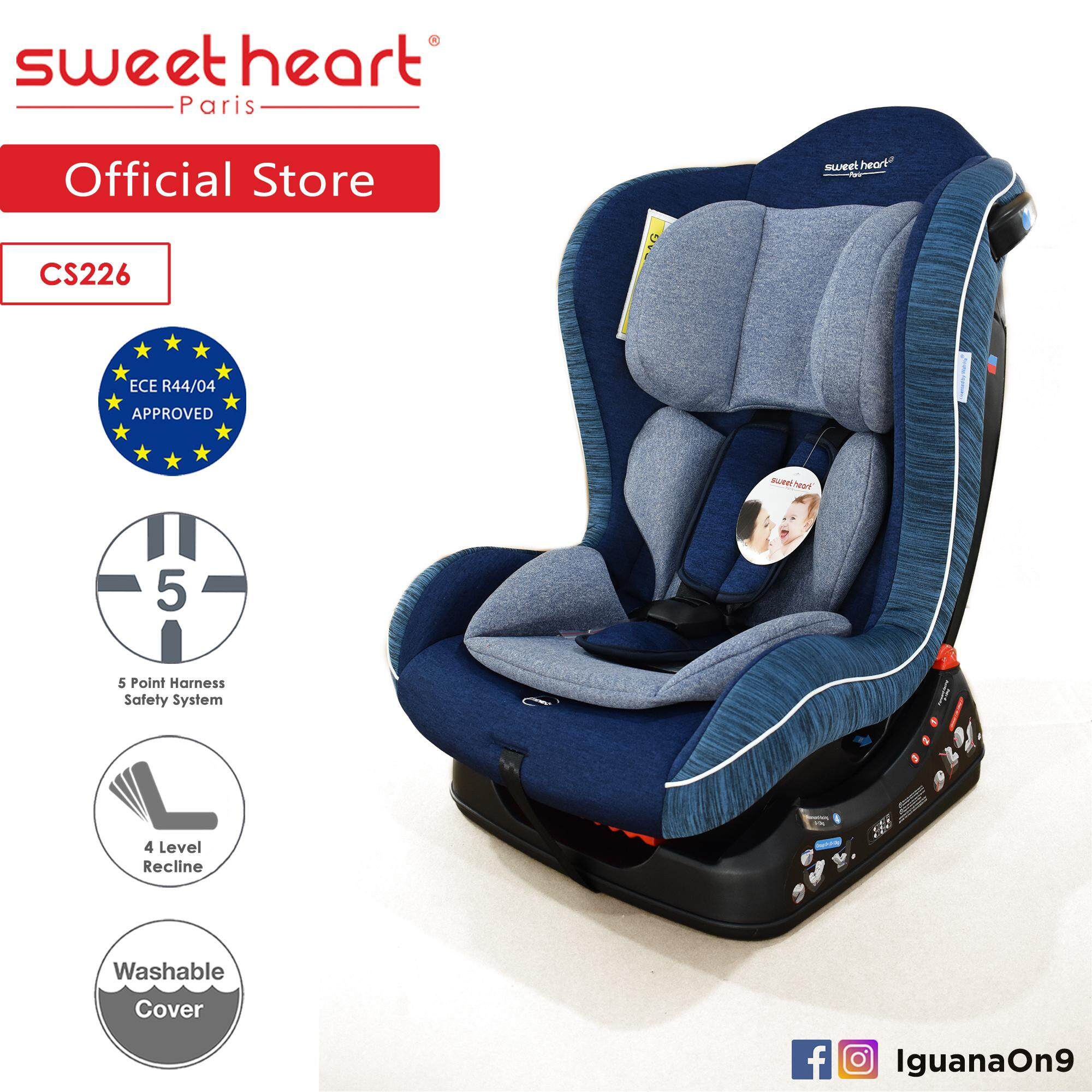 Sweet Heart Paris 2019 New Series Cs226 0 5 Years Old Up To 18kg Car Seat With Ece R44 04 Certified And One Hand Adjustable 4 Level Reclining Position