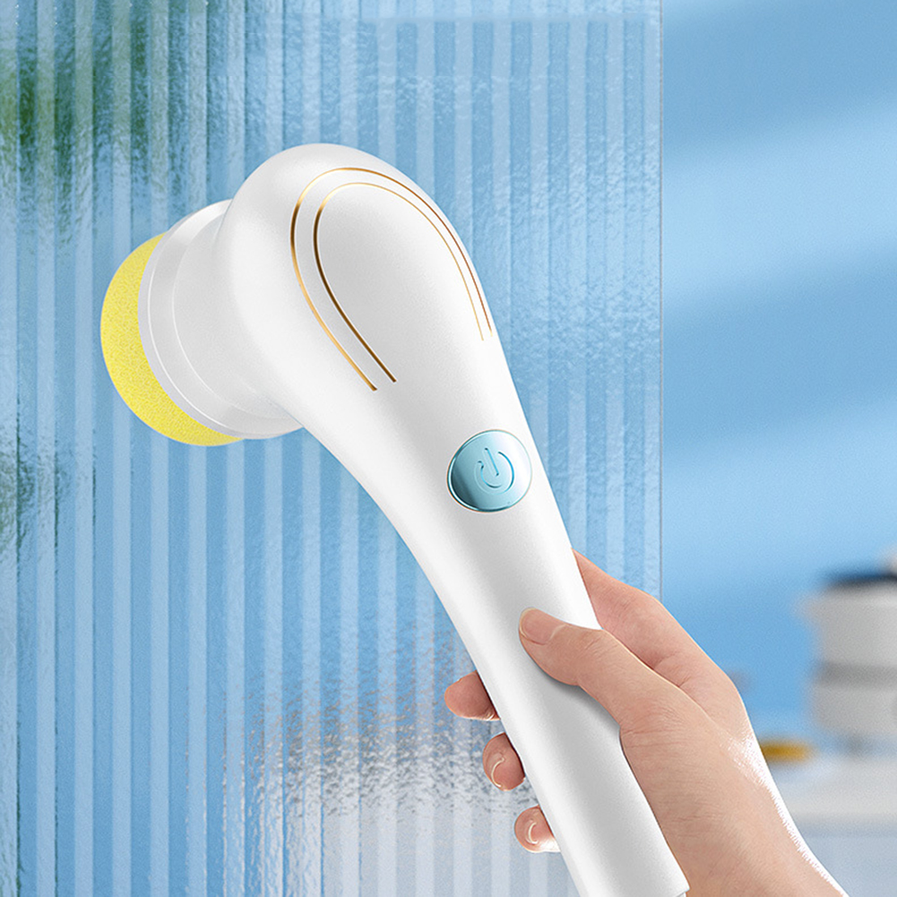 5 Heads Multi-functional Electric Cleaning Brush Room Cleaning Convenient Fast