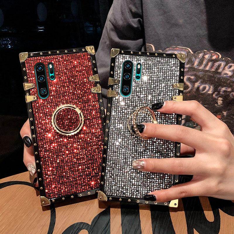 Yoedge 2 Cover Per Huawei P30 Pro Con Disegno Drago: Custodia Morbida TPU Antiurdo, Ultra Sottile, Nero E Bianca