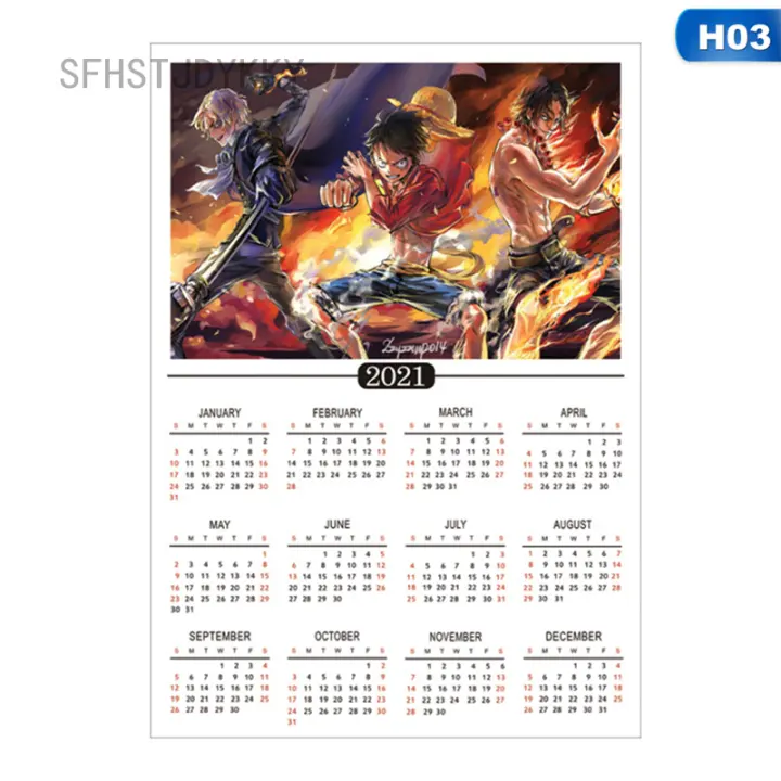21 Wall Calendar January 21 December 21 Twin Wire Bound Wall Calendar Silk One Piece Calendar Poster Lazada Ph