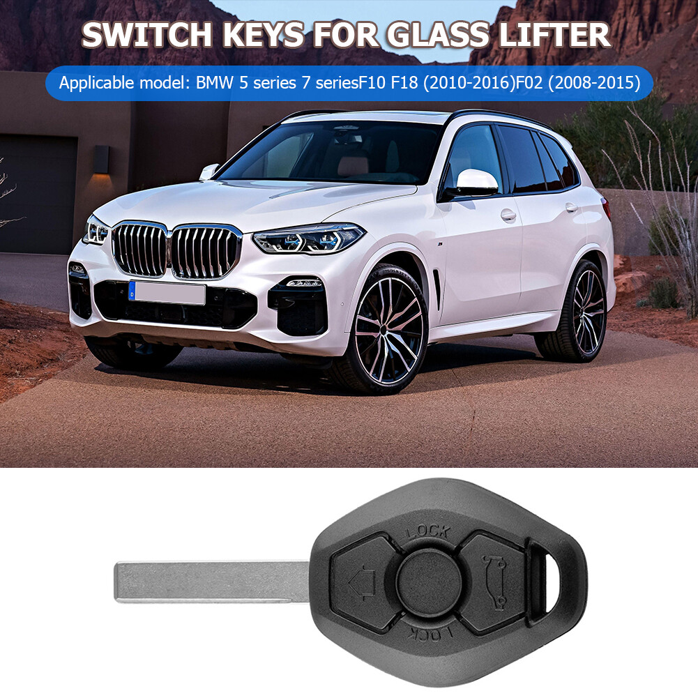 Vỏ Bọc Chìa Khóa Xe Hơi Điều Khiển Từ Xa 3 Nút Vỏ Thay Thế Cho BMW E81 E46 E39 E60