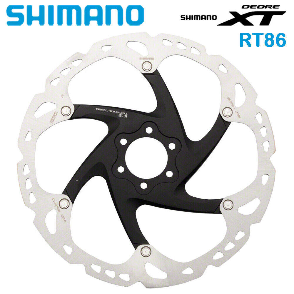 SHIMANO RT86 Rotor Six Bolt Brake Disc Rotor 160mm 180mm 203mm SM RT86 Disc  Brake Hole Rotor Bicycle Accessories Parts Lazada
