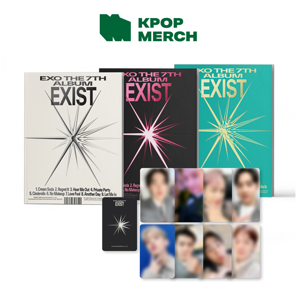 KPOPMERCH EXCLUSIVE ] EXO - 7th Album [ EXIST ] PhotoBook