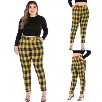 plus size pencil pants
