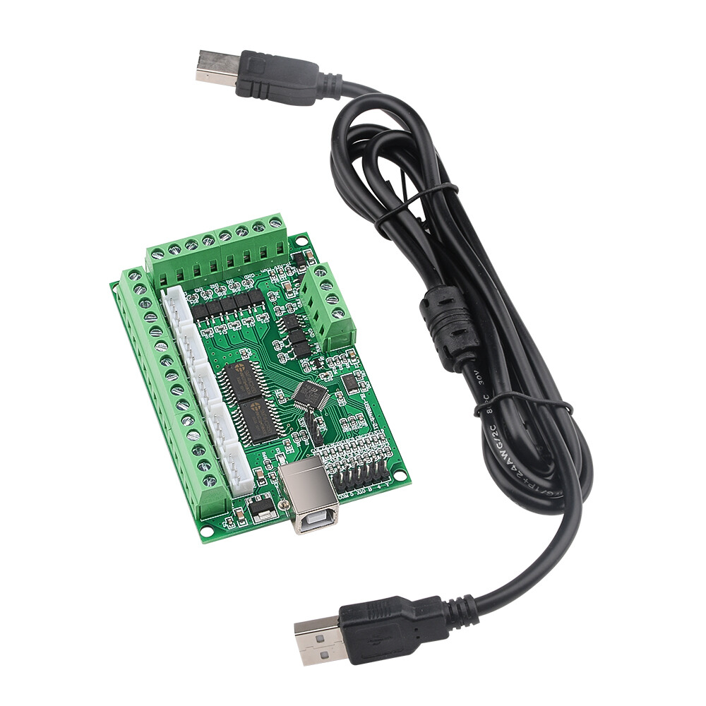 diymore MACH3 V2.1 Five-axis Engraving Machine Motherboard CNC Motion Control Card 5-axis Stepper Motor Drive Interface Board