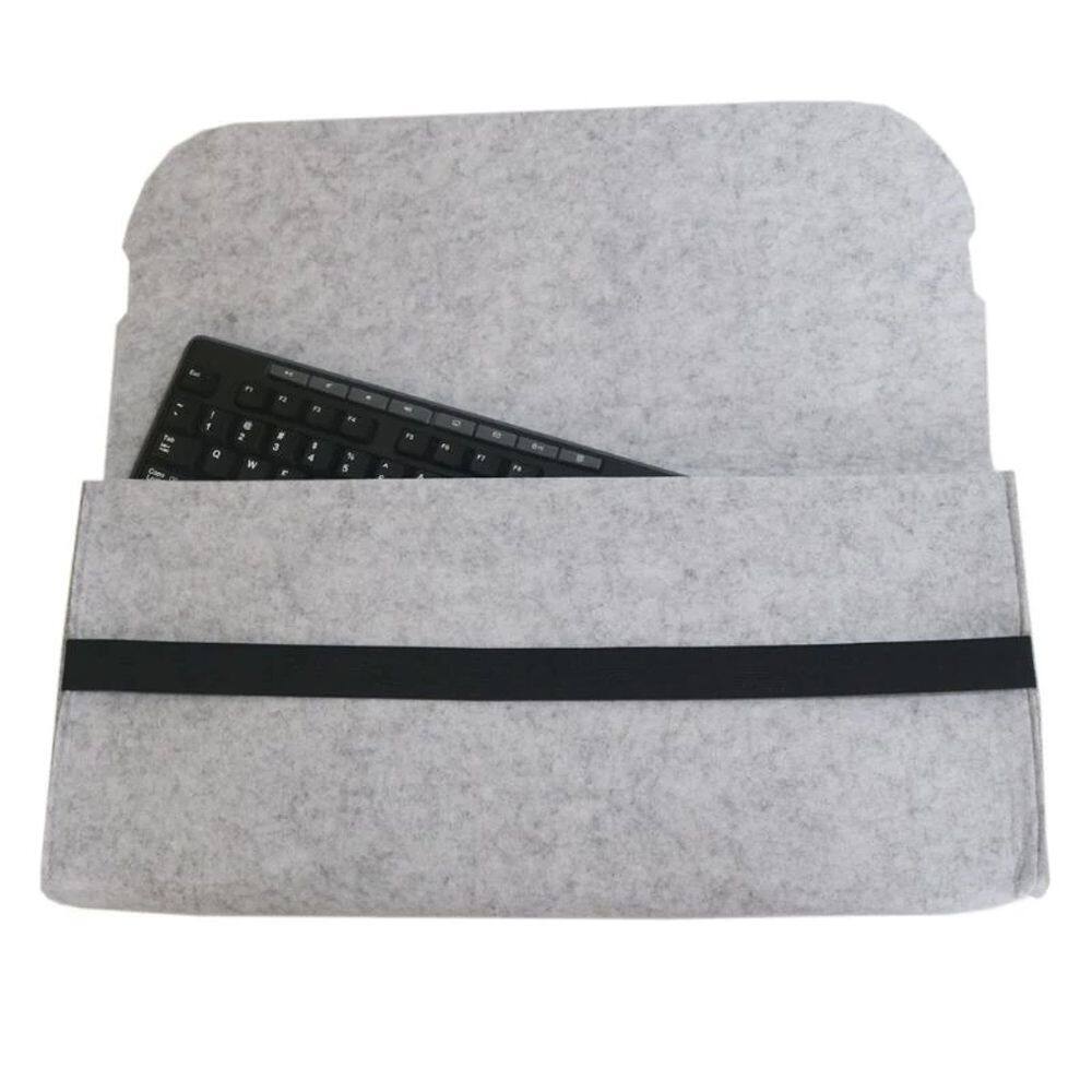 SWEOLQ Computer Peripherals Accessories Dust Proof Storage Organizer Large Capacity Soft Felt Keyboard Storage Bag Mechanical Keyboard Bag Keyboard Felt Bag Keyboard Carrying Case