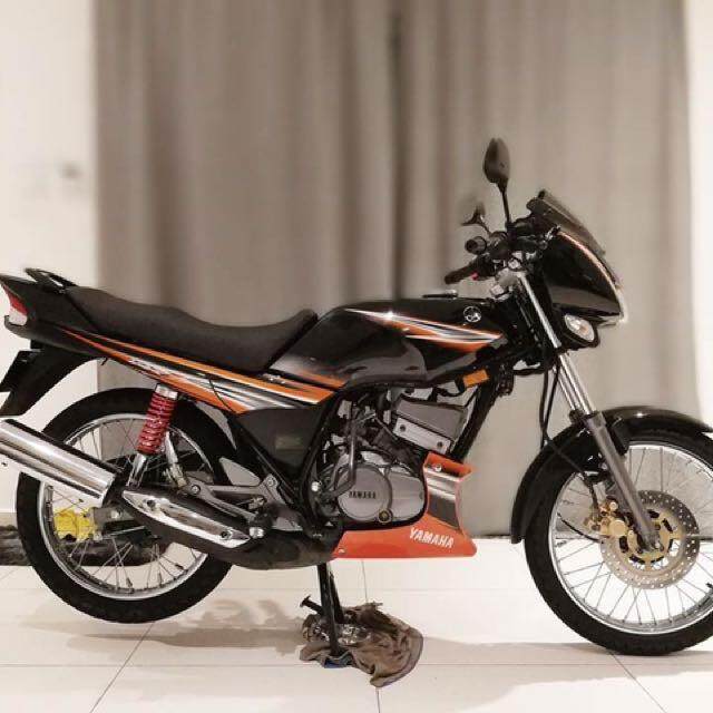 Rxz last model body sticker made in Malaysia - BLACK | Lazada