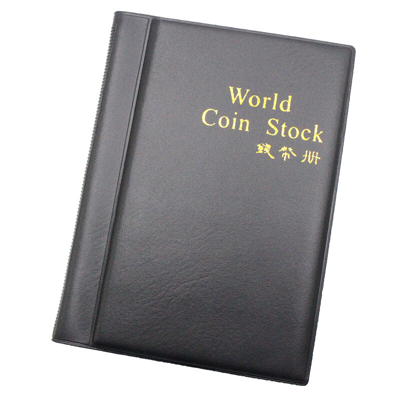 ✿ 120 Pockets Album For Coins Collection Book Home Decoration Photo Album Coin Album Holders Collection Book Scrapbook