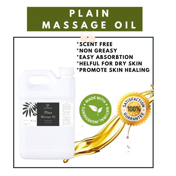 Plain Massage Oil (Edible. Nongreasy, Easy Absorption) 1 Liter Lazada