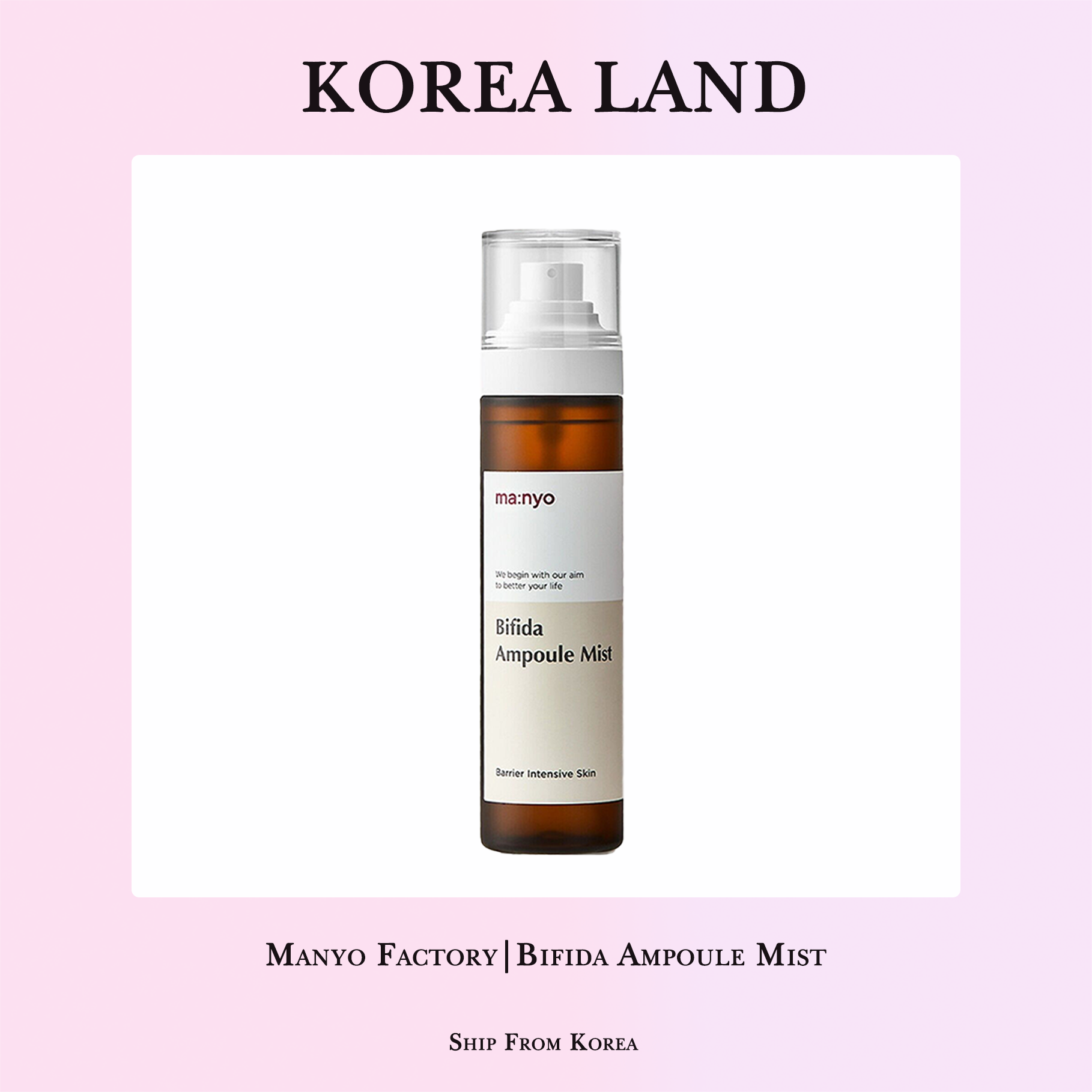 Manyo Factory | Bifida Ampoule Mists Moisturizers (120ml)