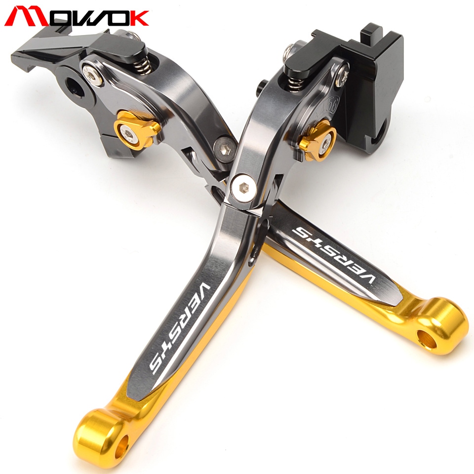 Leve Frizione E Freno Per Kawasaki Versys 650 2006-2014 – Alluminio 6061 CNC, Regolabili 16-19 Cm, Colore Verde