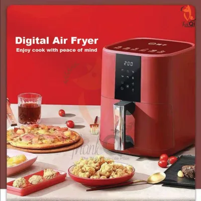 Air Fryer Healthy Cooking Oil Free Fryer / 5L Digital Auto Timer Touch Control 1350W Multifunctional Electric Oven