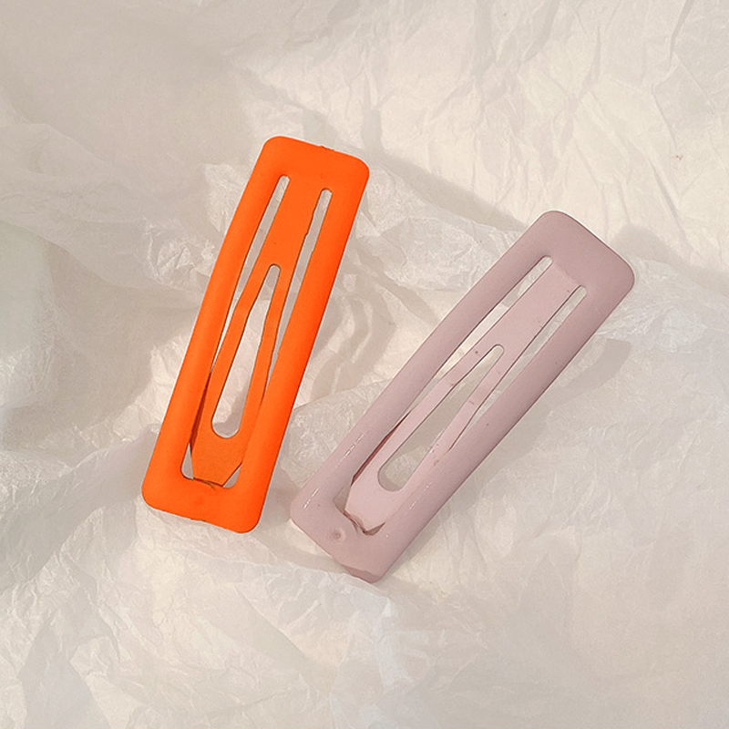 [ACC]Simple Cute Color Bangs Metal Hairpin